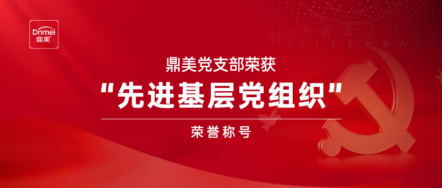 鼎美黨支部榮獲“先進基層黨組織”榮譽稱號